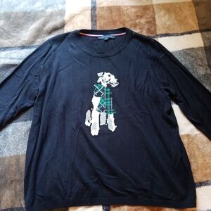 Tommy Hilfiger Black Knit Sweater